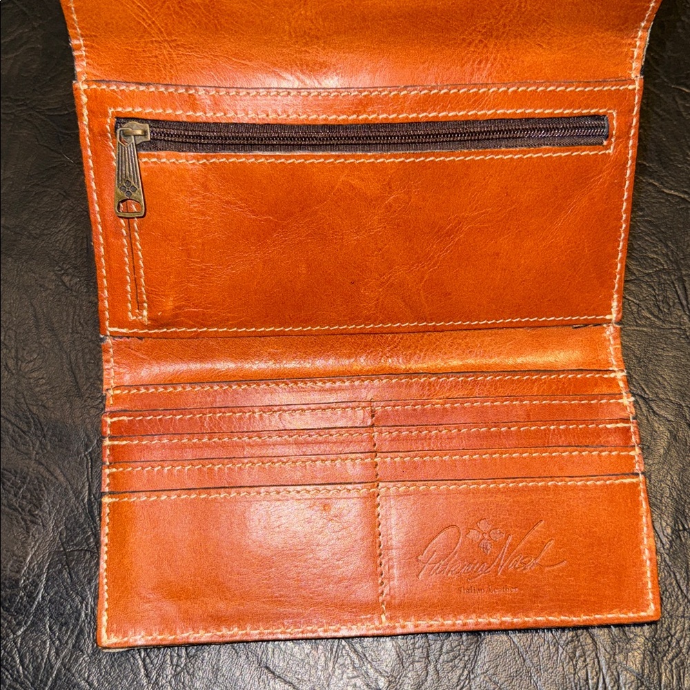 Patricia Nash rainforest collection, leather wallet, excellent condition - Picture 4 of 12